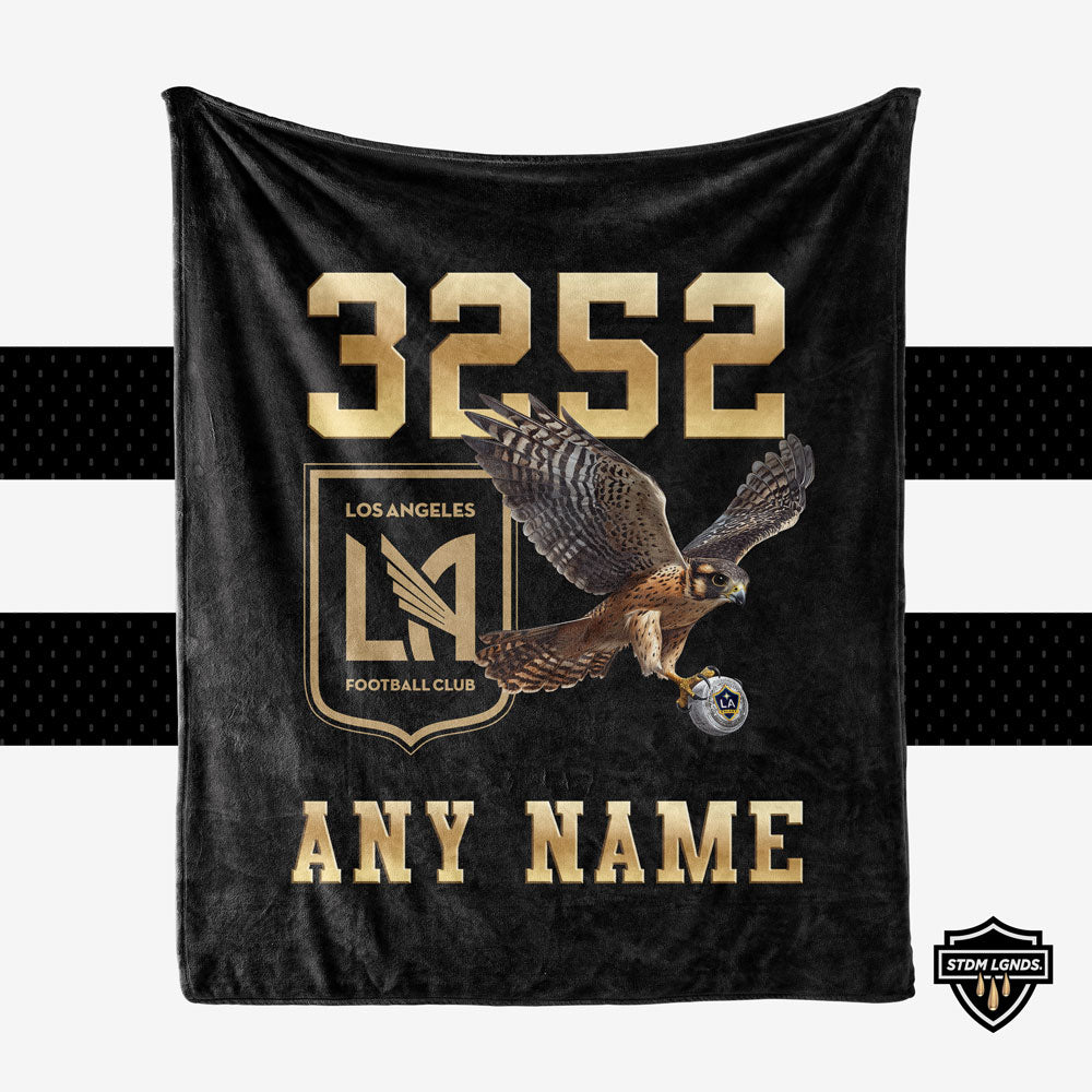 LAFC 3252 PERSONALIZED BLANKET