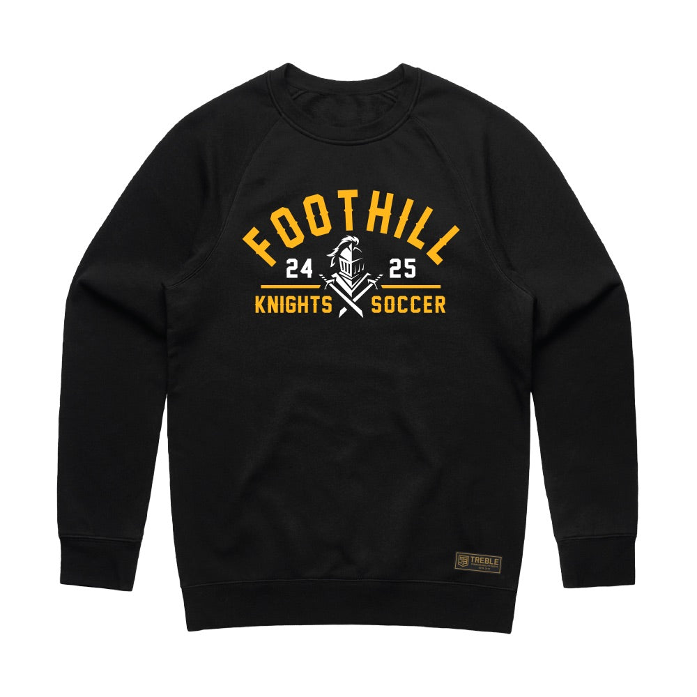 FOOTHILL KNIGHTS - CREW FLEECE