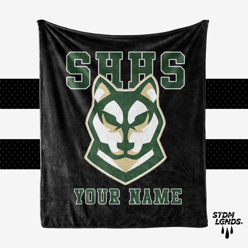 
                  
                    South Hill High School Husky Personalized Blanket
                  
                