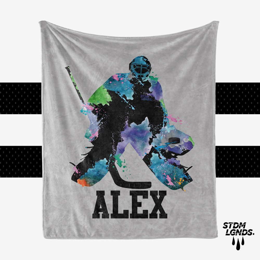 
                  
                    Hockey Goalie Blanket
                  
                